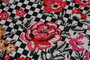 Mijölnir Juego de alfombras de baño Black Rose Multicolor